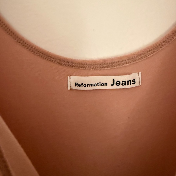 Reformation Rou Mauve Tank Top Midi Dress - Picture 3 of 4